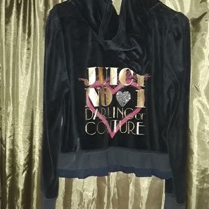 Juicy Couture Tracksuit Top Jacket Size XL